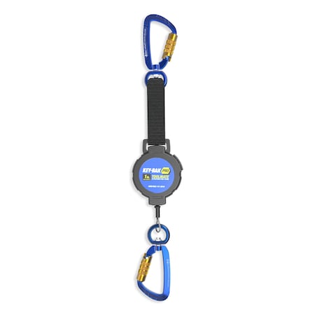 Key-Bak KEYBAK ToolMate Ratch-IT Tether 1 lb., 40 in. Dyneema Cord, Carabiner, 5PK 0KB6-3FAR2